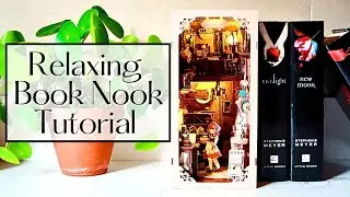 Building a Book Nook (relaxing) + Free GIVEAWAY | Grandfather's Antique Bookstore