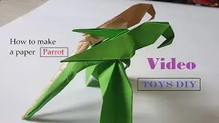 How to make  Parrot - Best Origami Tutorial