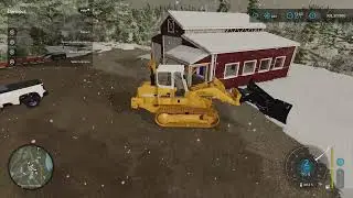 My snow plow route and new truck and skid steer
