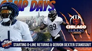 The Bears Starting Offensive Line Returns To Practice | Training Camp Standouts