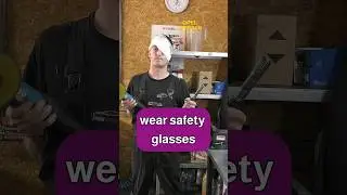 my advice - wear safety glasses #shorts