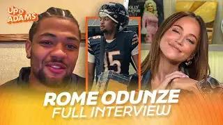 Rome Odunze On Caleb Williams Connection, Learning from Keenan Allen, Returning Punts, Adams Comps