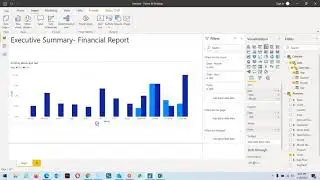 Exploring Power BI with Sample Financial Worksheet