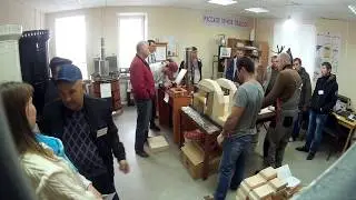 Собрание Чувашской Гильдии печников. Монтаж печи Redston