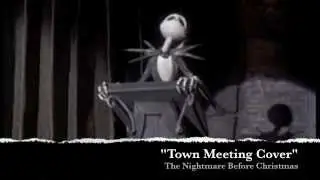 Town Meeting Cover ~ The Nightmare Before Christmas
