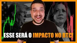 BITCOIN VAI DESABAR SE ESSE FOR O RESULTADO DAS ELEIÇÕES AMERICANAS