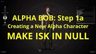 EVE ONLINE - Creating a New Character