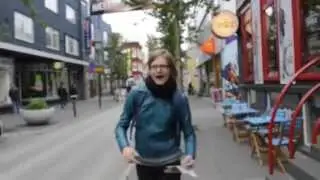 Happy in Iceland