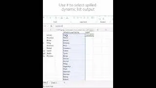 Excel - Sort Function with Dynamic Arrays