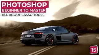 Adobe Photoshop from Beginner to Master 15 | The Lasso Tool | Sinhala Tutorial