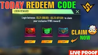 FFWS Gloo Wall Skin Redeem Code | 29 May 2022 Redeem Code | FFWS Redeem Code Free Fire