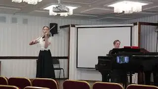 Ефремова А. уч-ся 1 курса Воронежской спецшколы (колледжа) М. Брух Концерт №1 1 ч. преп. Иванова С.С