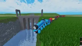 THOMAS AND FRIENDS Crashes Surprises Wooden Railway Alpha Testing 26 Accidents Will Happen