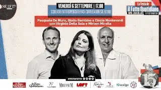 Scuola del Fatto Domenico De Masi: conversazioni sul futuro. Con De Muro, Gambino e Monteverdi