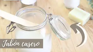 Cómo hacer JABÓN para LAVAR la ROPA con 2 INGREDIENTES | El Taller de AJ