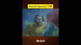 Crazy reason to boycott Aquaman 2..🇮🇳🔥