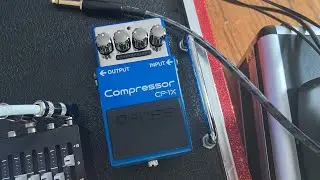 Boss CP 1X Compressor W/Acoustic Guitar