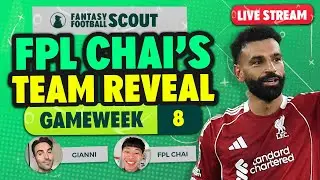 FPL GW8 WILDCARD ACTIVE 🚨 | FPL CHAI'S TEAM REVEAL | Fantasy Premier League Tips 2025/26