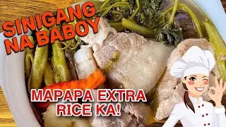 My Budget-friendly Sinigang! Tatlong gulay na sangkap, solb na! 👩‍🍳