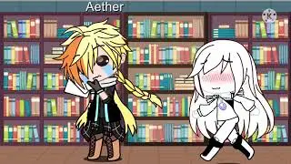 {Can you take 3 steps back meme} Aether X Xiao💛💚