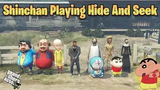 Shinchan Playing Hide And Seek With Doraemon  & Others 😱 | Full Fun Gameplay 🤣 | George Gaming |