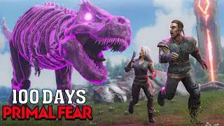 I Played 100 Days Of Primal Fear Ark... But We Let A Wheel Decide Our Dinos