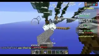 MY FIRST KILL!!! ft. MrAustinPlayz | Skywars