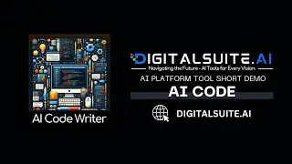 AI Code Writer by DigitalSuite.ai