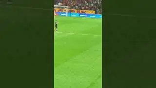 Zaniolo gol tribün çekim  ADS 🆚 GS