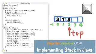 AV004: Implementing class Stack in Java