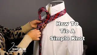 How to Tie a Simple Knot (Oriental Knot)