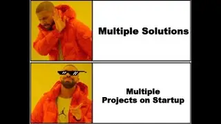 How to Set Multiple Projects to Start Up at the same time in Visual Studio