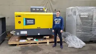 Дизельный компрессор Atlas Copco XAHS 400 PACE - обзор, запуск