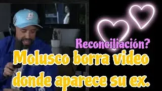 Molusco vuelve con su ex? Video de Ex del locutor en ropa cómoda en su casa.