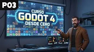 Primeros pasos con GODOT 4 [03] 👉 Sistema de NODOS y ESCENAS | Curso Online