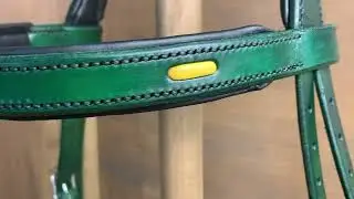 Handcrafted leather horse bridle Ranger by Lazypony
