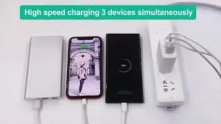 CB CE KC ROHS ERP Certification 3 Ports 25W PD PPS quick charger for iPhone 13 Samsung wall charger