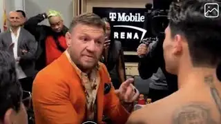Conor McGregor Gives Ryan Garcia a Pep Talk After His Loss "I Wanna See It Again"