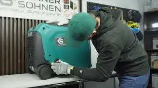 Engine oil replacement in the generator KS 4000iEG S   KS 4000iE S   KS 4000iE S ATS