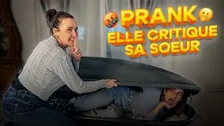PRANK: She criticizes her sister (the reaction is crazy 🤪)