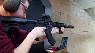 10.5 7.62x39 AR-15 Suppressor Test