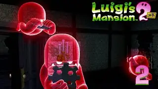 Luigi's Mansion 2 HD | Gloomy Manor A-2 Gear Up | Guide (ALL GEMS)