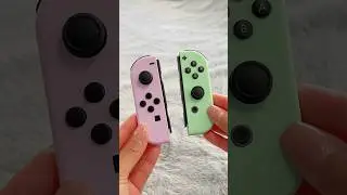 New Nintendo Switch Pastel Joycons 