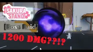NEW GOJO PURPLE DAMAGE WITH BOSS RAID AND RESSURECTION | SAKURA STAND