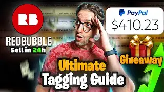 Redbubble Tags 2023 Tutorial To Sell In 24h - Redbubble How To Make Money Step By Step Guide