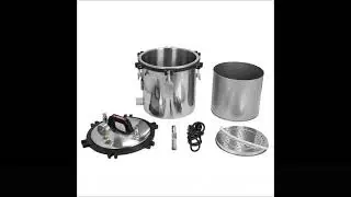 Tutorial su un piccolo autoclave per la sterilizzazione a vapore 120°C
