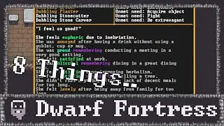 8 Things I wish I knew before Playing | Dwarf Fortress