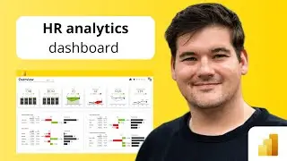 HR Analytics Dashboard in Power BI | Free template