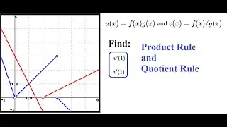 2.4#16 Product Rule & Quotient Rule: Graph example