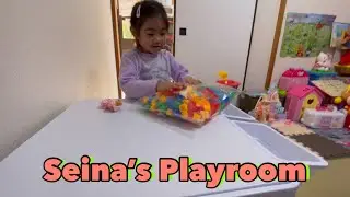 Seina’s Playroom | Surprising her with  2in1 Table